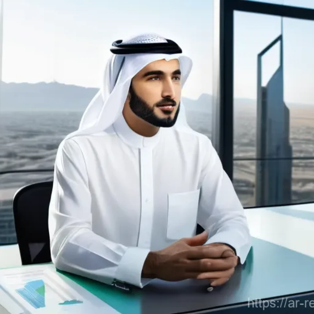 부동산 투자 시 필수 체크리스트 - **Prompt:** A highly detailed, realistic image of a sophisticated Arab businessman or businesswoman,...